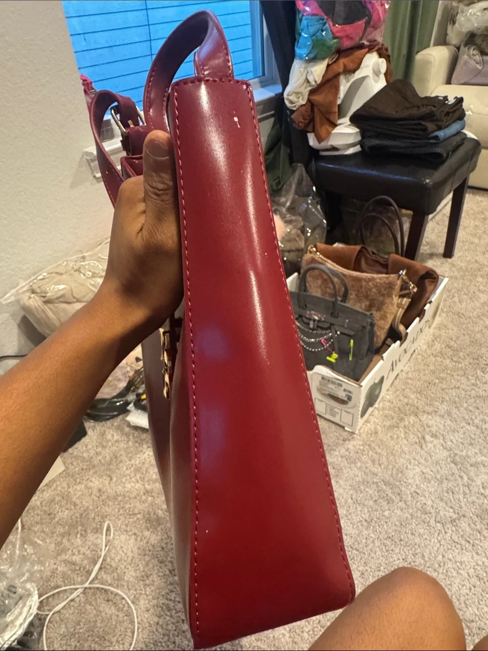 MOTF sleek burgundy